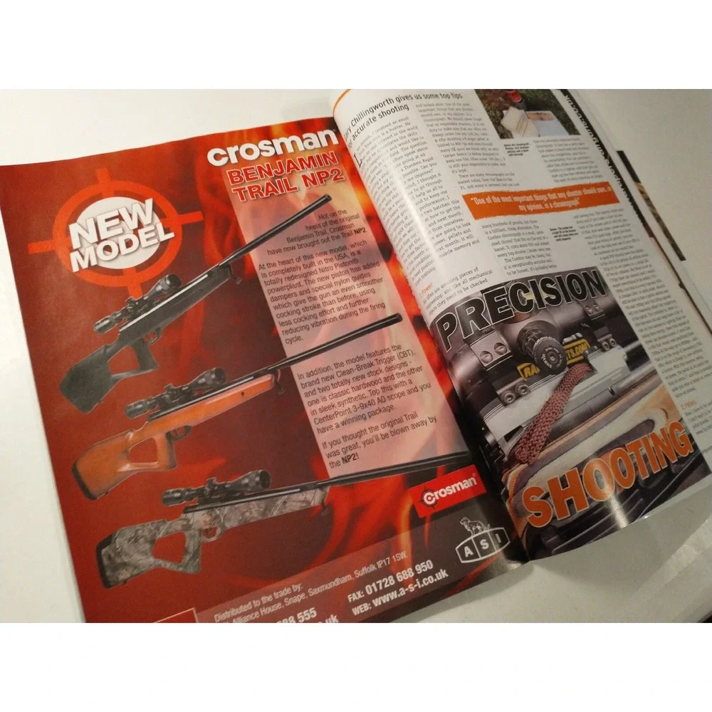 Air Gunner Magazine BSA R10 SE Exclusive Crosman Benjamin Trail NP2 .25 Calibre
